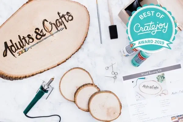 The Adults & Crafts Crate gift box