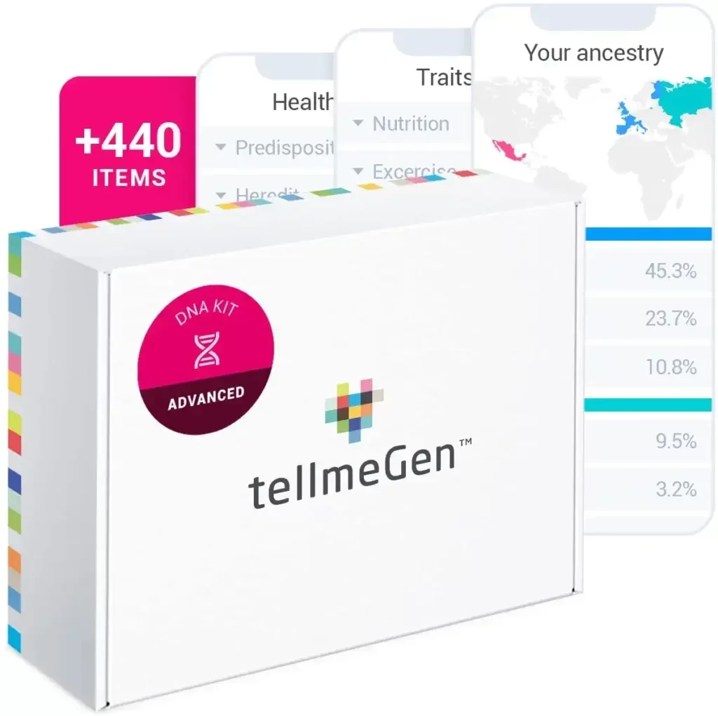 tellmeGen Genetic DNA Test Kit