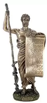 Hippocrates Holding Hippocratic Oath Sculpture