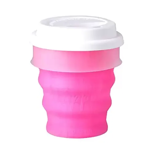 34. Compact Portable Silicone Cup