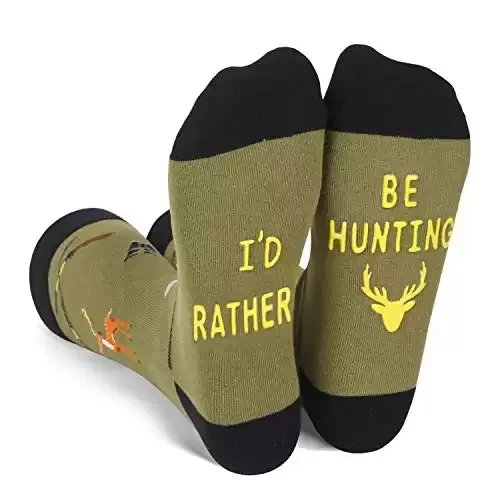 13. Funny Hunting Socks Gift