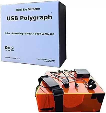 USB Polygraph Machine - Lie Detector