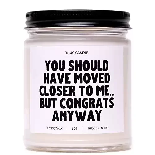 1. Funny New Home Candle