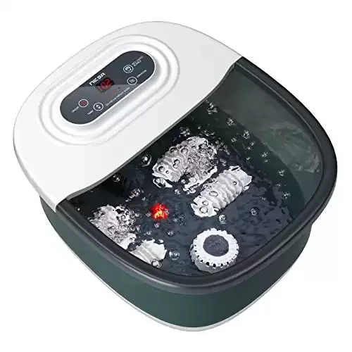 20. Foot Spa Bath Massager with Heat, Bubbles