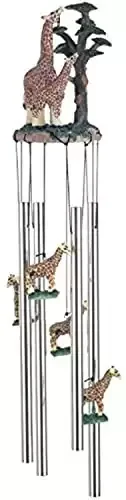 Wind Chime Giraffe with Baby