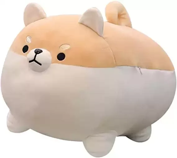 Stuffed Animal Shiba Inu Plush Toy Anime Corgi Kawaii Plush Dog Soft Pillow, Plush Toy Gifts for Anime Lovers