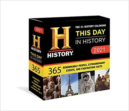 History Channel This Day in History Boxed Calendar