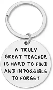 Teachers Day Gifs Teacher Appreciation Retirement Gift Keychain for Male Teacher