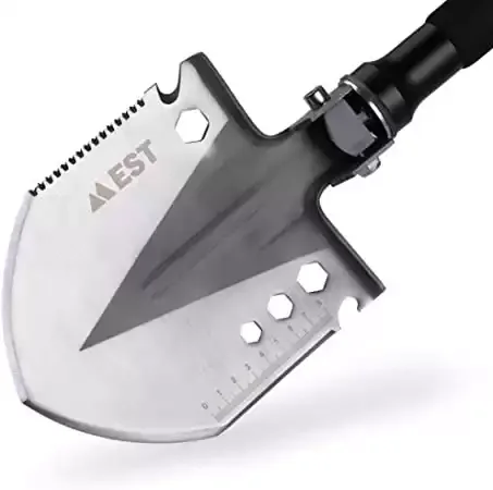 EST Gear Survival Shovel - Military Gear Folding Shovel