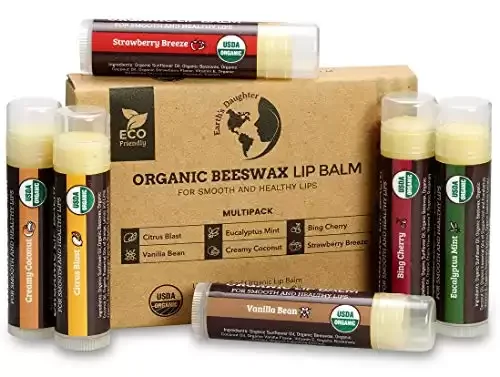 27. Organic Lip Balm 6-Pack