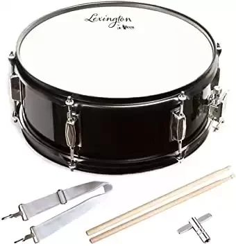 Snare Drum Set Student Steel Shell 14 X 5.5 Inches with 10 Lugs