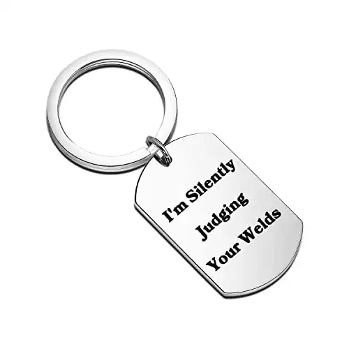 Funny Welder Keychain Gift