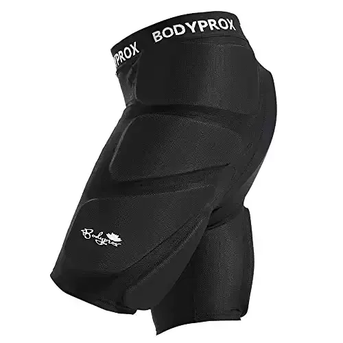 Protective Padded Shorts for Snowboard, Skate or Ski