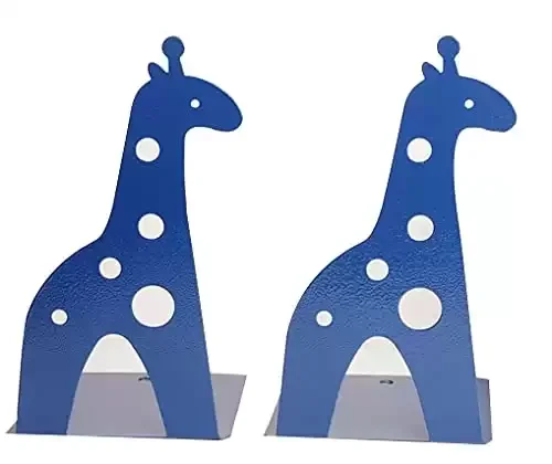 Giraffe Shape Metal Bookends