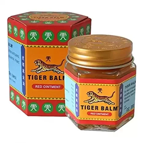 16. Tiger Balm Herbal Rub Pain Relief