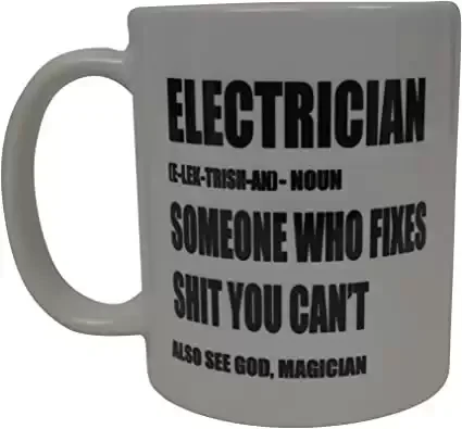 Funny Best Electrician Coffee Mug
