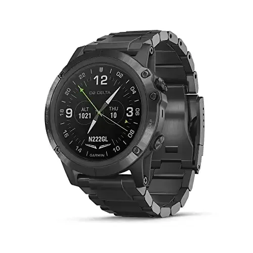Garmin D2 Delta PX, GPS Pilot Smartwatch Luxury Gift
