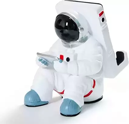 Space Exploration Cell Phone Stand for Desk