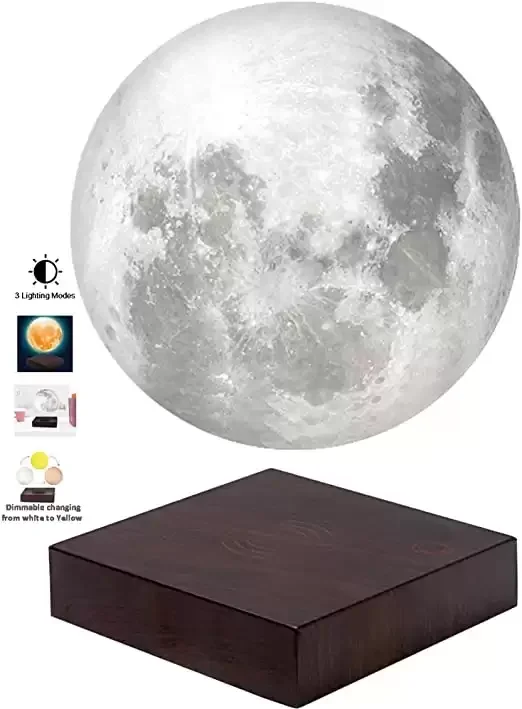 Levitating Moon Light for Space Lovers