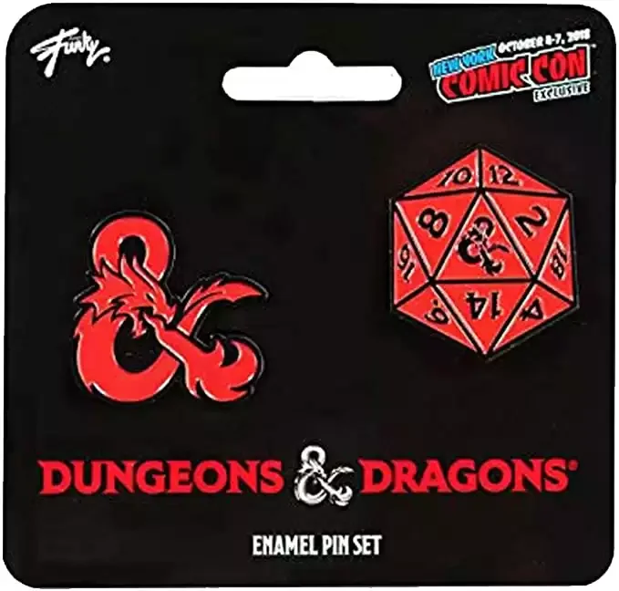 Dungeons & Dragons Exclusive Enamel Pin Set - Collectible