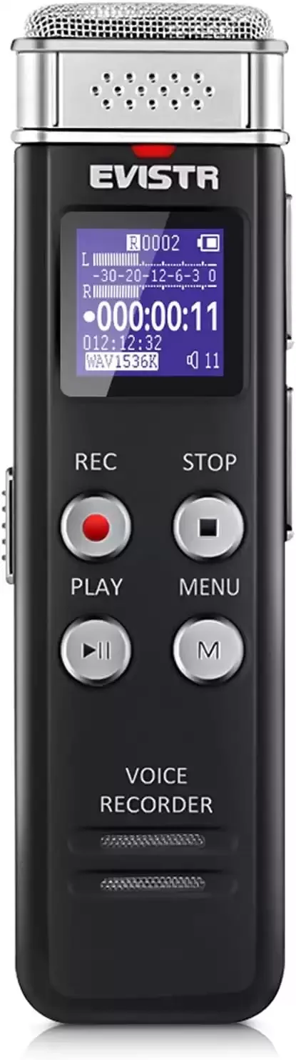 Digital Voice Recorder Voice Activated Recorder with Playback