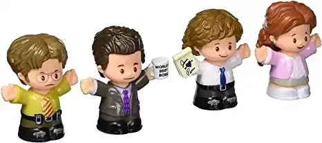 The Office Figure Set, 4 Character Figures