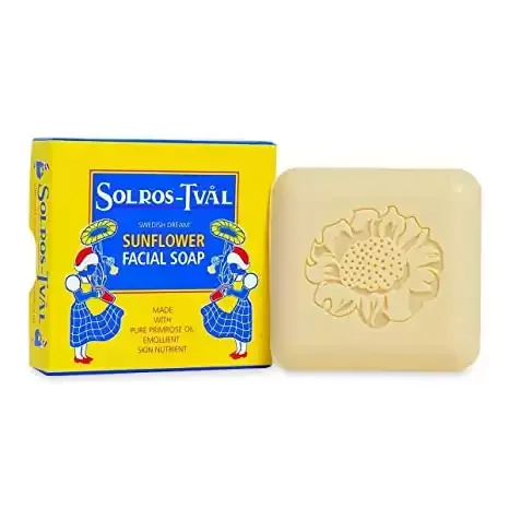 Swedish Sunflower Soap Anti-Aging Moisturizing Facial Soap