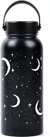 Insulated Moon Stainless Steel Tumbler Water Bottle