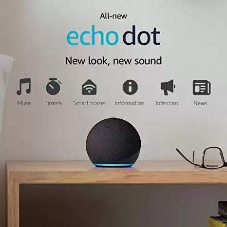 Echo Dot (4th Gen, 2020 release) Smart speaker with Alexa