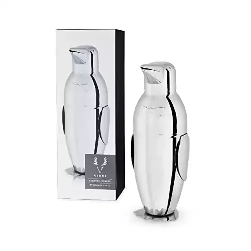 Penguin Cocktail Steel Shaker