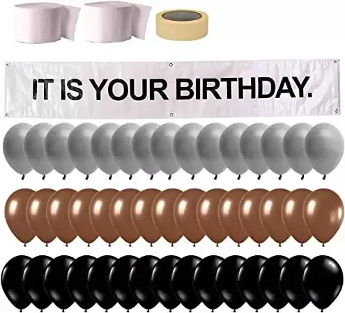 It is Your Birthday Banner, The Office Dwight Theme  Husband Birthday Party Decorations