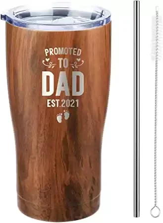 Promoted to Dad Est - New Dad Gifts Ideas