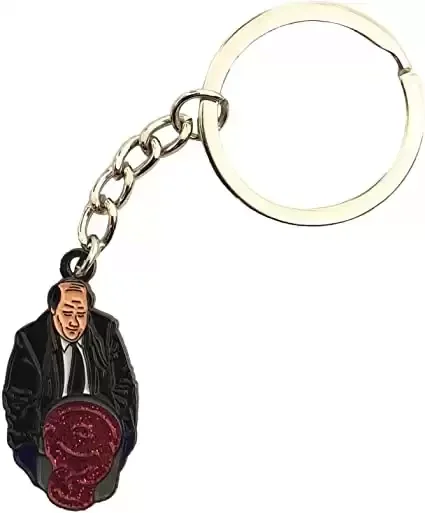 The Office Kevin's Famous Chili Keychain Kevin Malone Keychain Michael Scott Key Chain