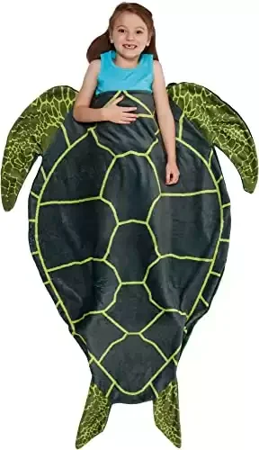 Turtle Tail Blanket, Fun Gift Idea