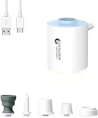 FLEXTAILGEAR Tiny Pump Portable Air Pump Ultra-Mini