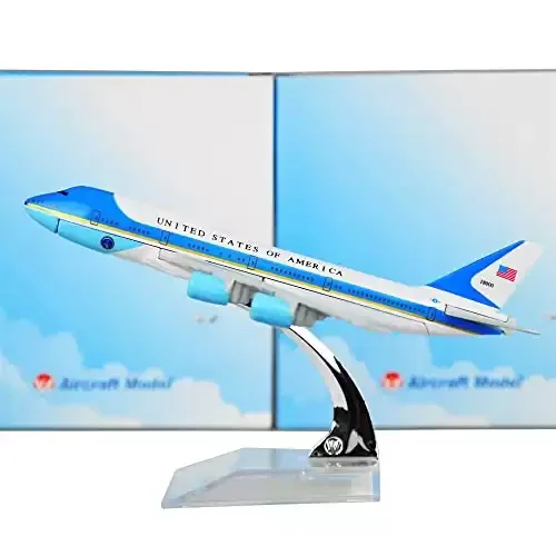 Airplane Model Airforce One Boeing B747 Gift