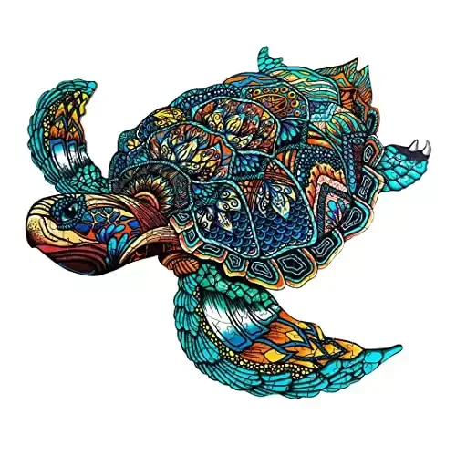 Wooden Puzzle Sea Turtle Gift