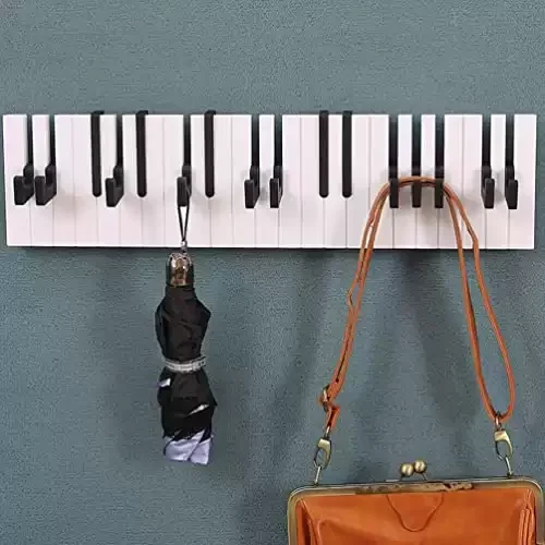 Piano Shape Artistic Coat Rack