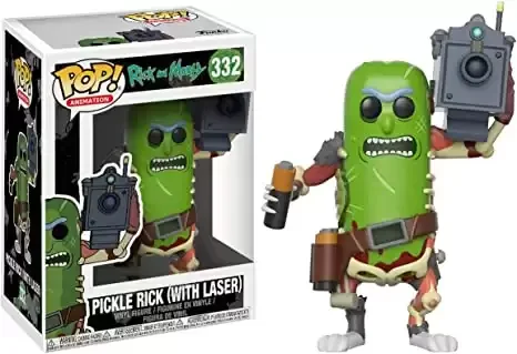Rick and Morty - Pickle Rick with Laser Collectible Figure