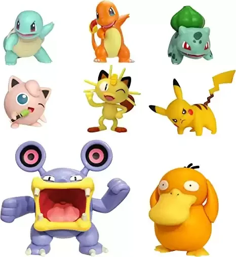 Pokémon Battle Action Figure Multi 8 Pack