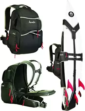 Surf Backpack That Holds up to 3 Surfboards