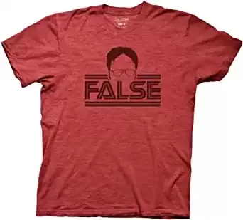 The Office Men's Dwight Silhouette False T-Shirt