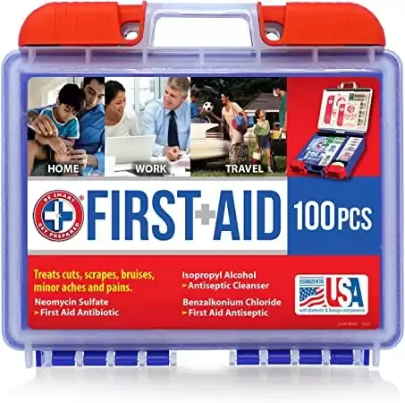 100 Piece First Aid Kit