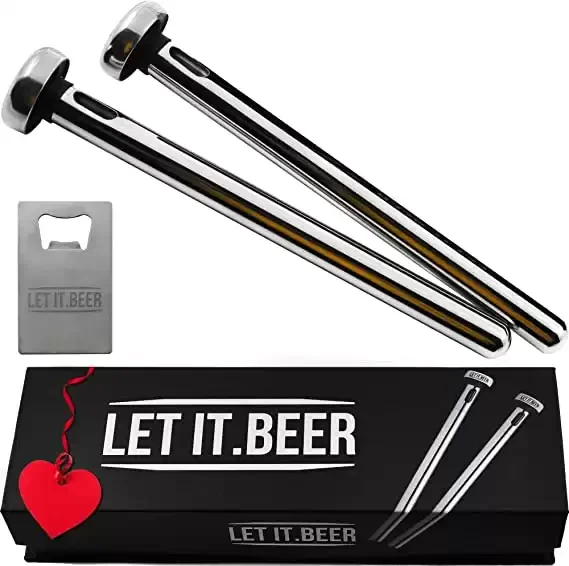 Beer Chiller Sticks for Bottles-  Beer Lover Gift