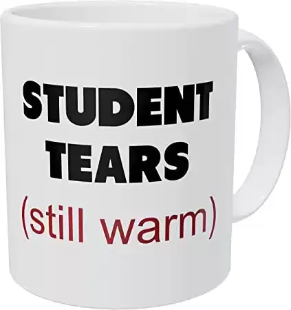 Student Tears MUG, Teacher Gifts
