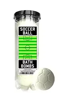 Soccer Ball Scented Bath Bombs - Adorable Gift for Soccer Players & Fans