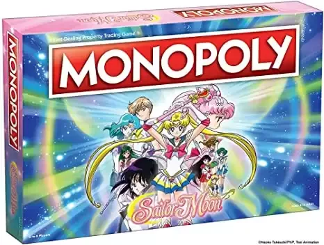 Monopoly Sailor Moon Board Game | Based on The Popular Anime TV Show