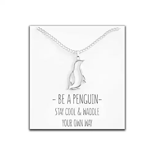 Penguin Necklace Gift Charm