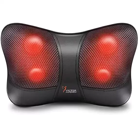 16. Neck and Back Massager Pillow