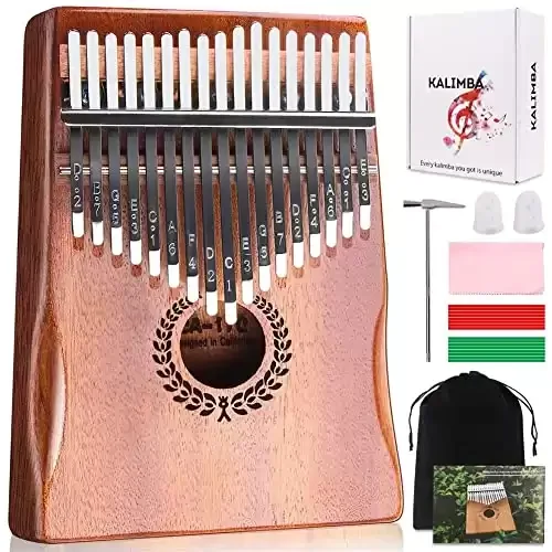 Kalimba Easy to Learn Portable Musical Instrument Gift